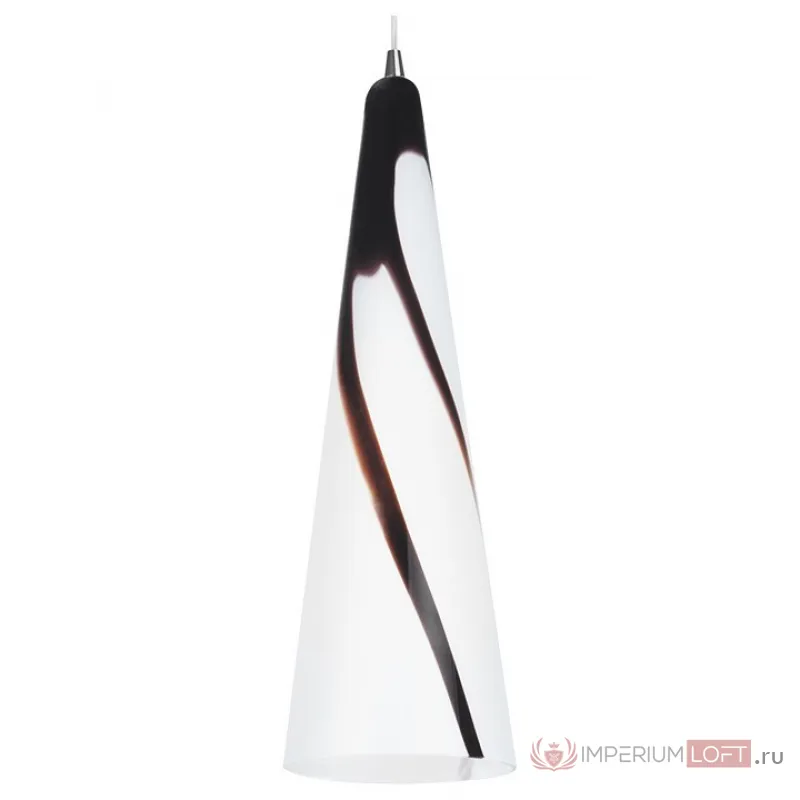 Подвесной светильник Lightstar Cioccolato 804011 Цвет арматуры хром Цвет плафонов черно-белый от ImperiumLoft