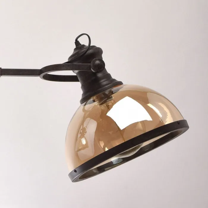 Подвесной светильник MW-Light Нойвид 682012103 Цвет арматуры коричневый Цвет плафонов коричневый от ImperiumLoft
