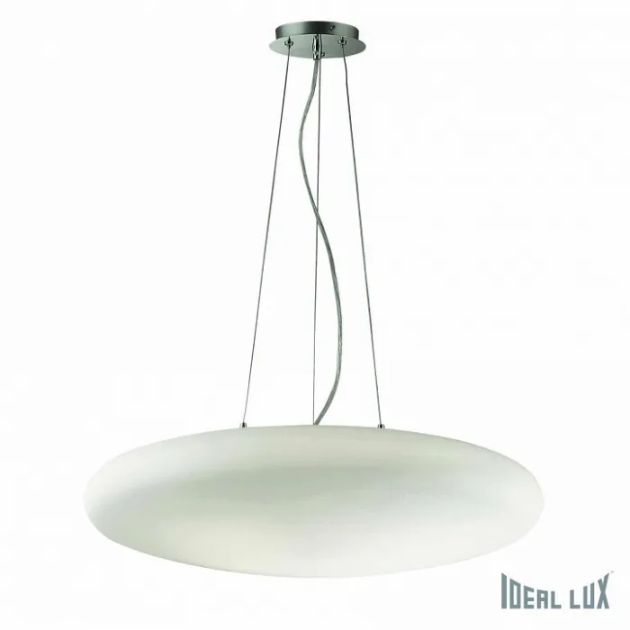 Подвесной светильник Ideal Lux Smarties SMARTIES BIANCO SP5 D60 Цвет арматуры хром от ImperiumLoft