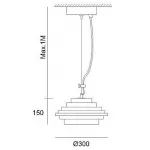 Подвесной светильник Deko-Light Esmeralda 341058 Цвет арматуры белый от ImperiumLoft