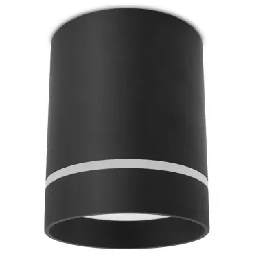 Накладной светильник Ambrella Techno 1 TN281 Цвет плафонов черный Цвет арматуры черный