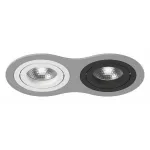 Встраиваемый светильник Lightstar Intero 16 double round i6290607 Цвет арматуры разноцветный Цвет плафонов хром