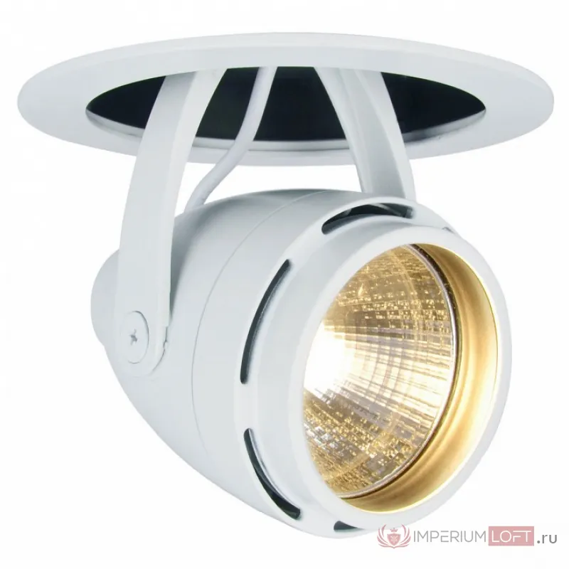 Встраиваемый светильник Arte Lamp Track lights A3110PL-1WH Цвет арматуры белый Цвет плафонов белый от ImperiumLoft