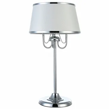 Настольная лампа декоративная Arte Lamp Aurora A1150LT-3CC Цвет арматуры хром Цвет плафонов хром