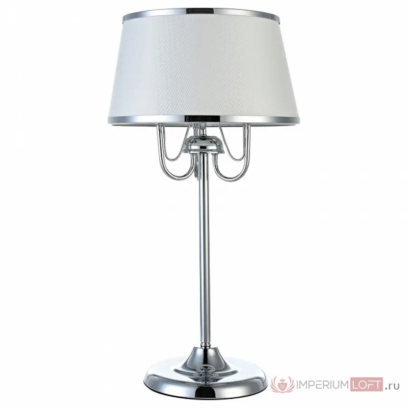 Настольная лампа декоративная Arte Lamp Aurora A1150LT-3CC Цвет арматуры хром Цвет плафонов хром от ImperiumLoft