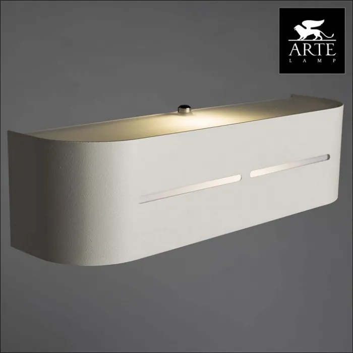 Накладной светильник Arte Lamp Cosmopolitan A7210AP-1WH Цвет арматуры белый Цвет плафонов белый от ImperiumLoft