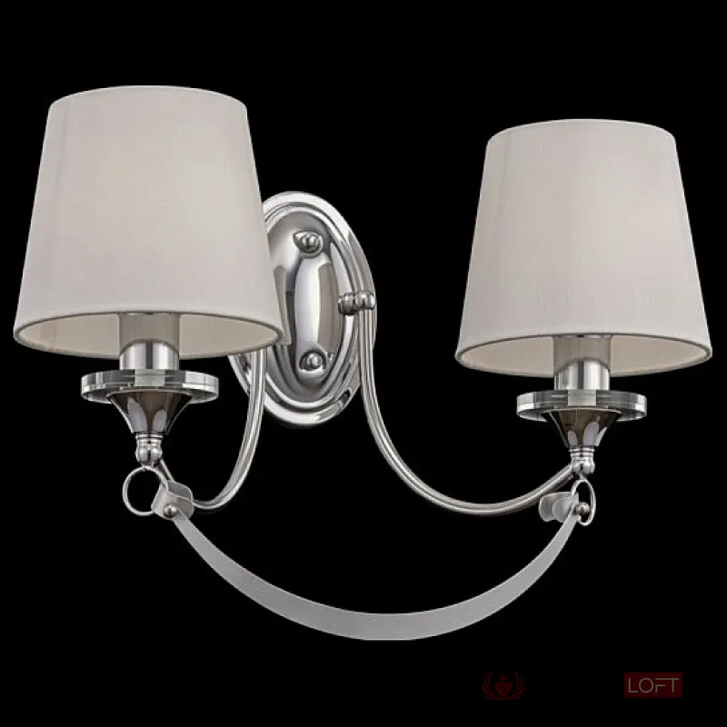 Бра Freya Ariana FR5081WL-02CH Цвет арматуры хром Цвет плафонов белый от ImperiumLoft