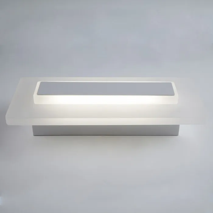 Накладной светильник Eurosvet Square 40132/1 LED белый Цвет арматуры белый Цвет плафонов белый от ImperiumLoft