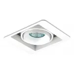 Встраиваемый светильник Donolux DL18615 DL18615/01WW-SQ White/Black от ImperiumLoft