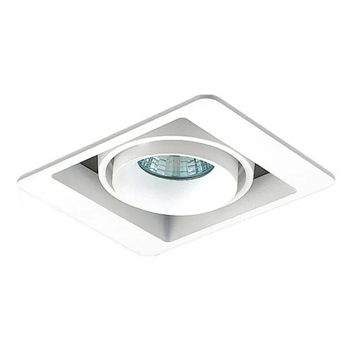 Встраиваемый светильник Donolux DL18615 DL18615/01WW-SQ White/Black от ImperiumLoft