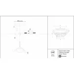 Накладной светильник Maytoni Phanton DL303-L12B4K Цвет арматуры черный Цвет плафонов белый от ImperiumLoft