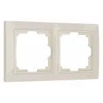 Рамка на 2 поста Werkel Snabb basic слоновая кость W0022003