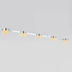 Подвесной светильник Lucia Tucci Modena 1 MODENA 165.5 LED Цвет арматуры хром Цвет плафонов белый от ImperiumLoft