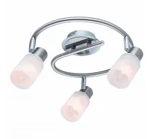 Спот Arte Lamp Cavalletta A4510PL-3SS Цвет арматуры серебро Цвет плафонов белый