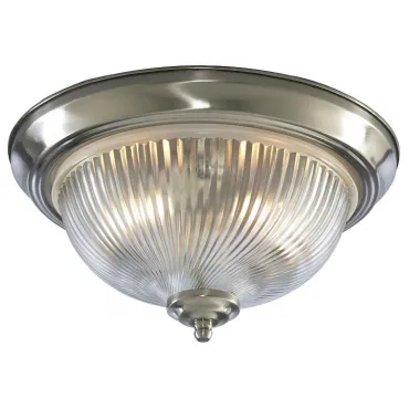 Накладной светильник Arte Lamp Aqua A9370PL-2SS Цвет арматуры серебро Цвет плафонов прозрачный от ImperiumLoft