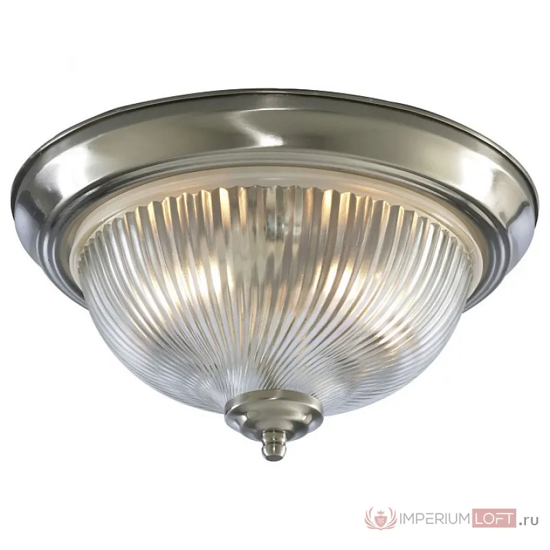 Накладной светильник Arte Lamp Aqua A9370PL-2SS Цвет арматуры серебро Цвет плафонов прозрачный от ImperiumLoft