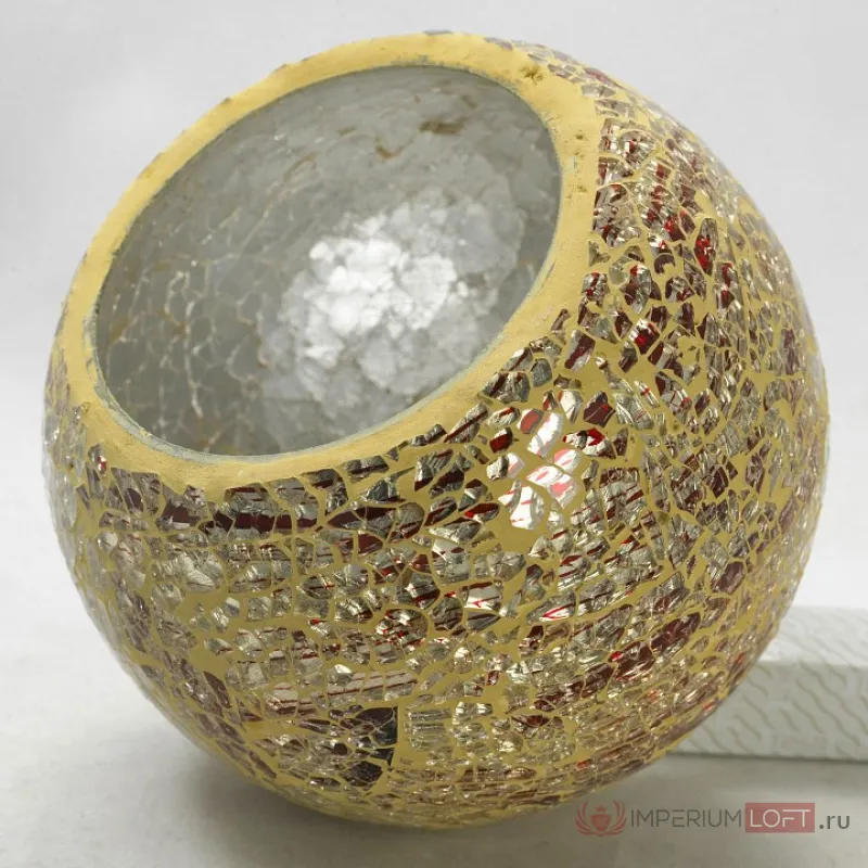 Потолочная люстра Lussole Bagheria LSF-6213-06 Цвет арматуры коричневый Цвет плафонов оранжевый от ImperiumLoft