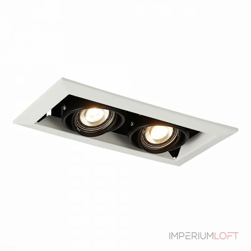 Встраиваемый светильник ST-Luce Hemi ST250.548.02 Цвет арматуры черный от ImperiumLoft