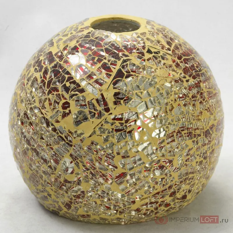 Потолочная люстра Lussole Bagheria LSF-6213-06 Цвет арматуры коричневый Цвет плафонов оранжевый от ImperiumLoft