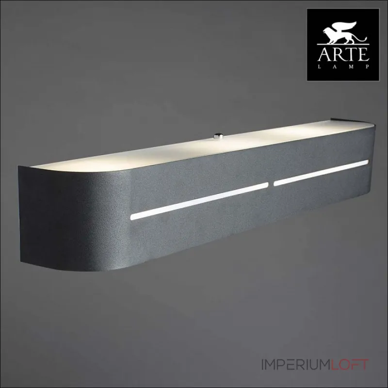 Накладной светильник Arte Lamp Cosmopolitan A7210AP-3BK Цвет арматуры черный Цвет плафонов белый