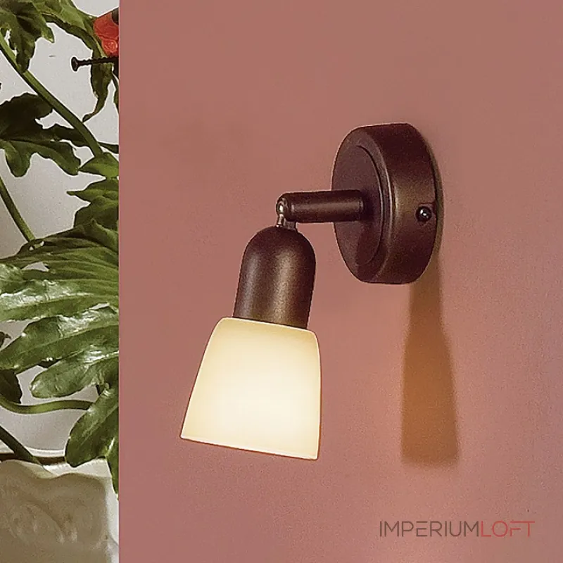 Спот Citilux Ронда CL506514 Цвет арматуры коричневый Цвет плафонов кремовый от ImperiumLoft