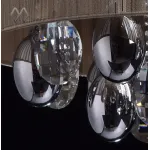 Накладной светильник MW-Light Жаклин 2 465011305 Цвет арматуры хром Цвет плафонов золото от ImperiumLoft