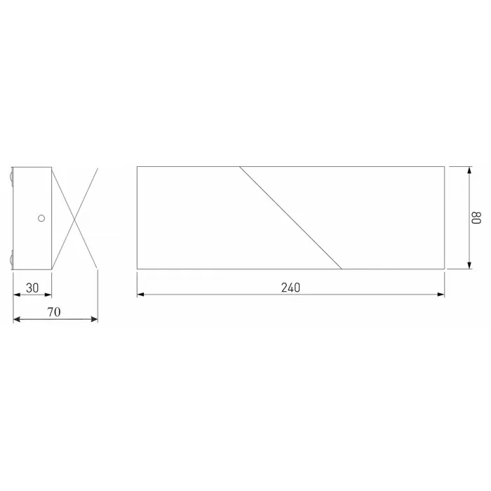 Накладной светильник Elektrostandard Snip 40106/LED от ImperiumLoft