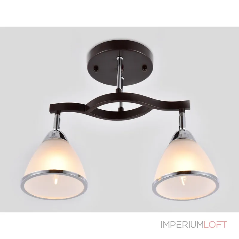 Спот Ambrella Traditional 3 TR3111 Цвет плафонов белый Цвет арматуры коричневый