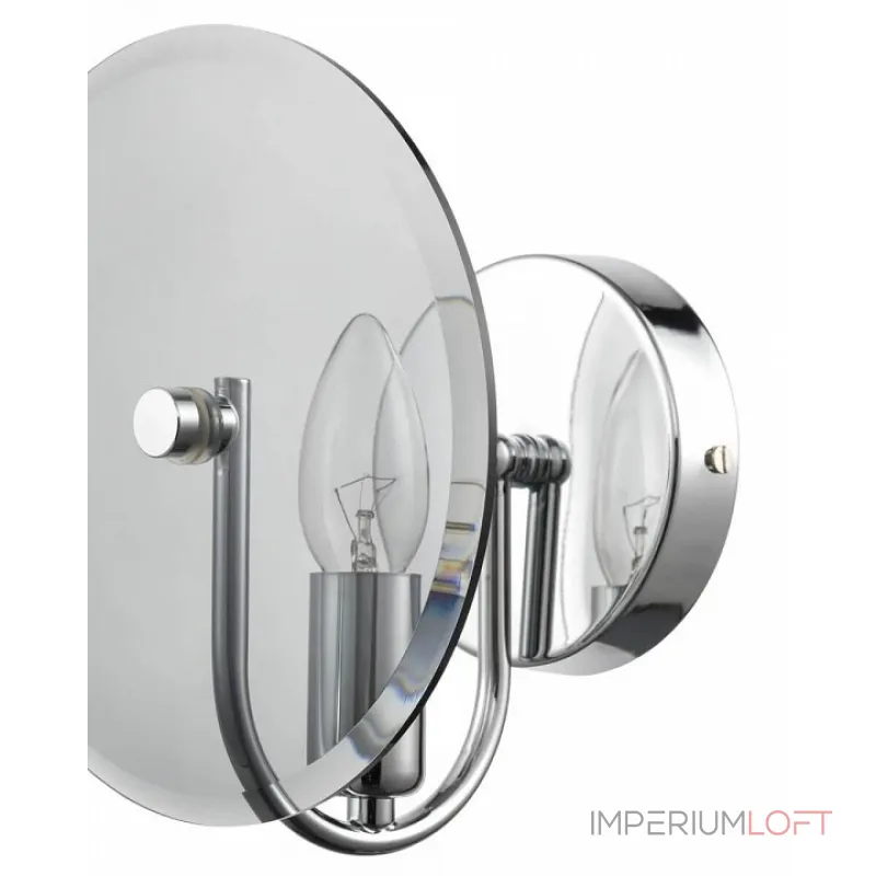 Бра Vele Luce Siena VL3223W01 Цвет арматуры хром Цвет плафонов серый Бра Vele Luce Siena VL3223W01 Цвет арматуры хром Цвет плафонов серый