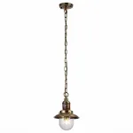 Подвесной светильник Arte Lamp Sailor A4524SP-1AB Цвет арматуры бронза Цвет плафонов прозрачный от ImperiumLoft