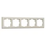 Рамка на 5 постов Werkel Stark (слоновая кость) W0051803