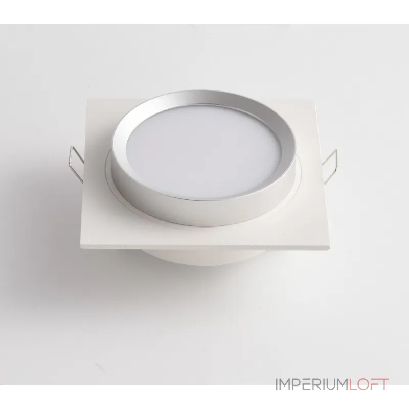 Встраиваемый светильник Maytoni Hoop DL086-GX53-SQ-WS