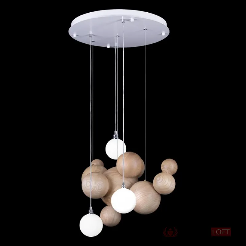 Подвесная люстра Loft it Ginger 10161 Light wood от ImperiumLoft