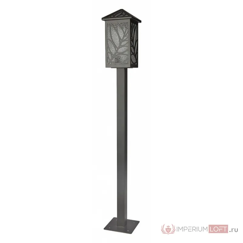 Наземный высокий светильник Фьюжн V10041 Цвет арматуры черный Цвет плафонов разноцветный от ImperiumLoft