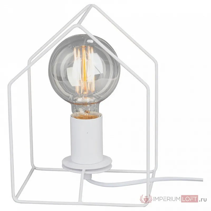 Настольная лампа декоративная Vitaluce V4563 V4563-0/1L Цвет арматуры белый от ImperiumLoft