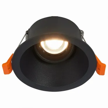Встраиваемый светильник ST-Luce Grosi ST207.408.01 Цвет арматуры черный от ImperiumLoft