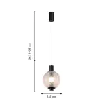 Подвесной светильник Favourite Kolbe 4315-1P Подвесной светильник Favourite Kolbe 4315-1P