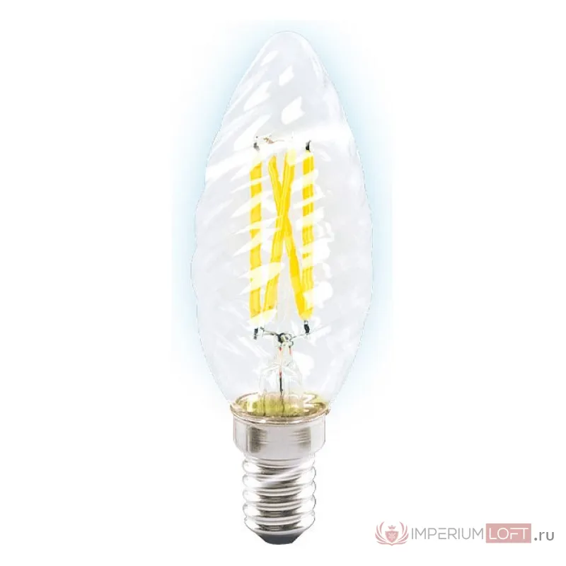 Лампа светодиодная Ambrella Filament E14 6Вт 6400K 202126 Цвет арматуры белый Цвет плафонов белый от ImperiumLoft