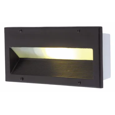 Встраиваемый светильник Arte Lamp Brick A5158IN-1BK Цвет арматуры черный Цвет плафонов белый