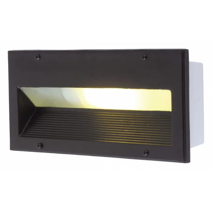 Встраиваемый светильник Arte Lamp Brick A5158IN-1BK Цвет арматуры черный Цвет плафонов белый от ImperiumLoft
