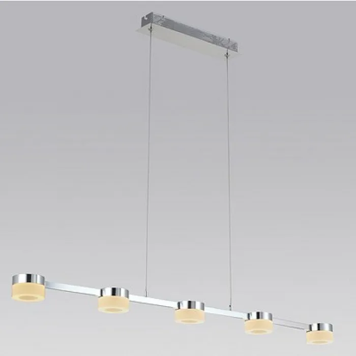 Подвесной светильник Lucia Tucci Modena 1 MODENA 165.5 LED Цвет арматуры хром Цвет плафонов белый от ImperiumLoft