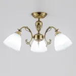 Подвесная люстра Citilux Латур CL413231 Цвет арматуры бронза Цвет плафонов белый