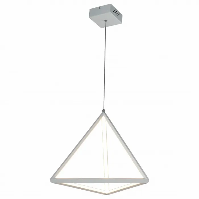 Подвесной светильник Favourite Pyramidis 2258-1P Цвет плафонов белый Цвет арматуры белый от ImperiumLoft