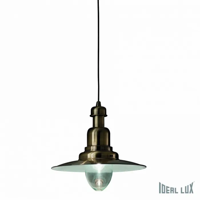 Подвесной светильник Ideal Lux FIORDI FIORDI SP1 BRUNITO Цвет арматуры коричневый Цвет плафонов коричневый от ImperiumLoft