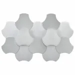 Бра Vele Luce Pala 742 2 VL8045W02 Цвет арматуры серебро Цвет плафонов серебро