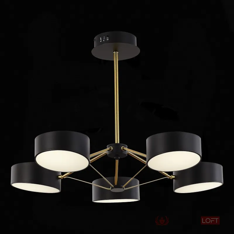Люстра на штанге EVOLUCE Valle SLE6005-402-05 от ImperiumLoft