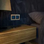 Розетка с заземлением с подсветкой без рамки Werkel черный W1171408 от ImperiumLoft