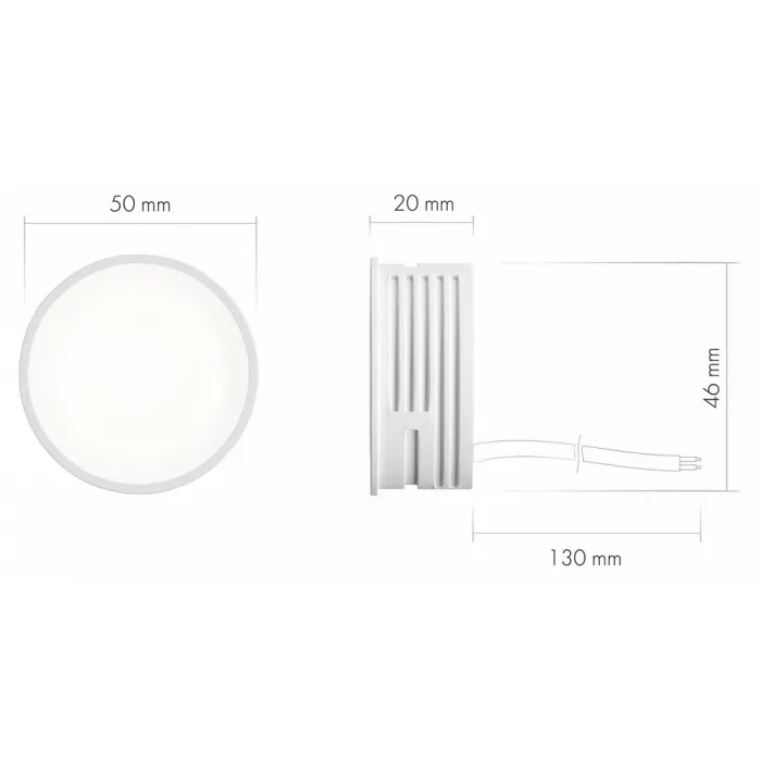 Точечный светильник Denkirs Slim LED DK3000-7W-M от ImperiumLoft