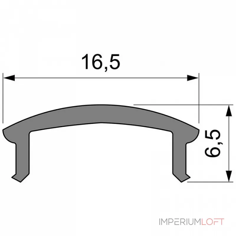 Профиль накладной  Deko-Light F-01-12 983523