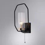 Бра Arte Lamp Celaeno A7004AP-1BK Цвет арматуры Черный Цвет плафонов Неокрашенный от ImperiumLoft